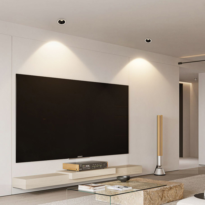 led downlight spotlight high light antiglare high cri ra Application Scenario