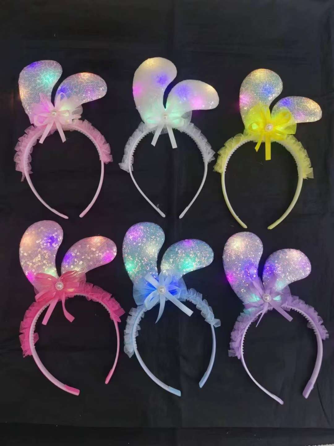 发光头箍实物图