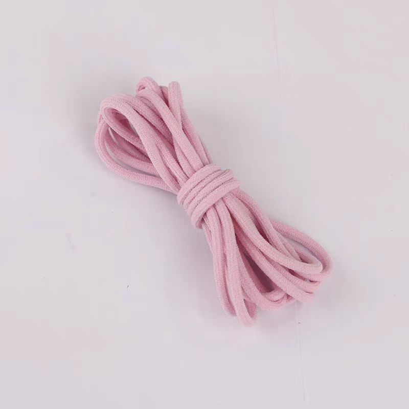 High stretch 3mm*2m gross candy hecho a mano diy casero niños adultos hair loop material de cuerda de pelo details Picture