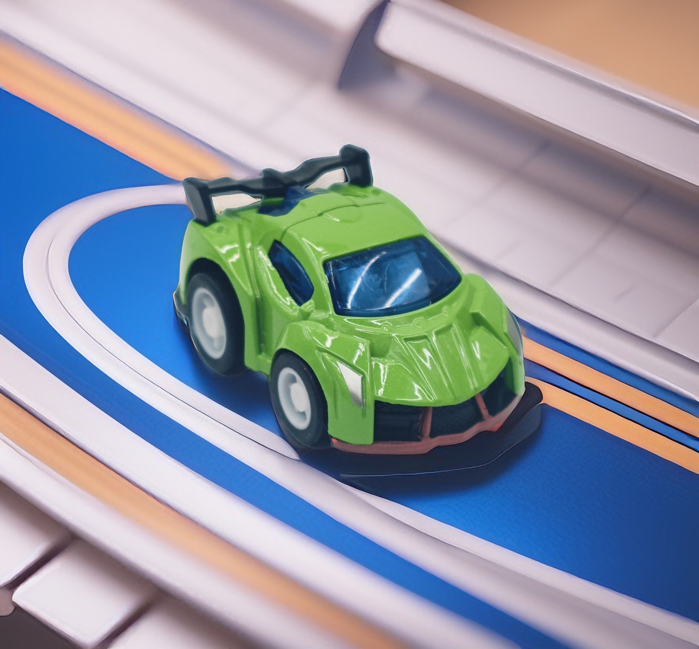 FABER Baodi Faber Baodi #6054 Small car racing toy set Application Scenario