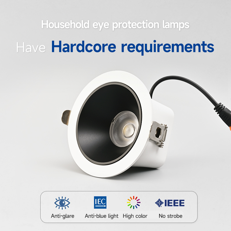 led downlight spotlight high light antiglare high cri ra details Picture