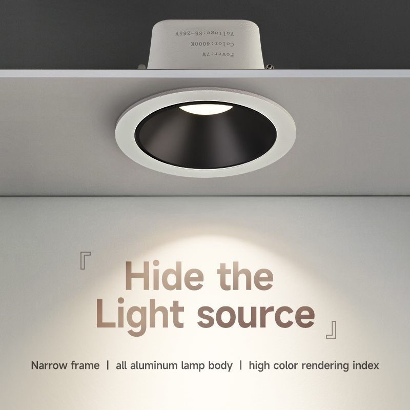 led downlight spotlight high light antiglare high cri ra