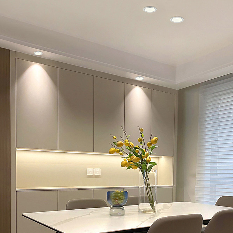 Downlights, spotlights, 7W, 10W downlights, energy-saving lamps, strobe lights, commercial lighting, home decoration, commercial decoration, no main light Item Picture