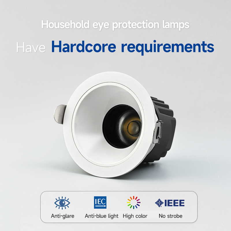 led downlight spotlight high light antiglare details Picture