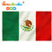 小嘟嘟XDSQ-CF-ME-210D跨境供应90*150cm墨西哥国旗4号牛津布世界杯Mexico刺绣旗帜批发图