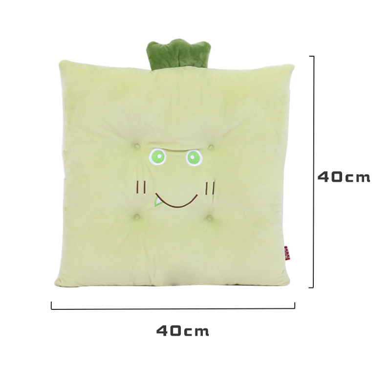Cartoon cute animal four-hole seat cushion, Kanglewu PP cotton seat cushion for warmth and cotton filling, custom-made pic 6