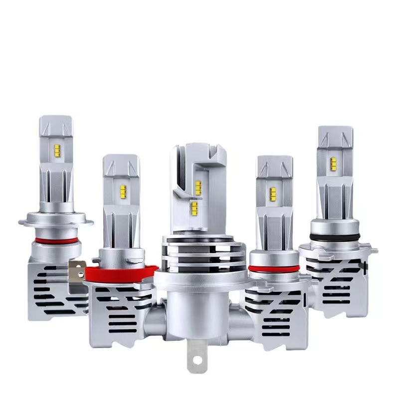 M3 Car headlight LED integrated through-hole car high beam focused high-power export model Item Picture