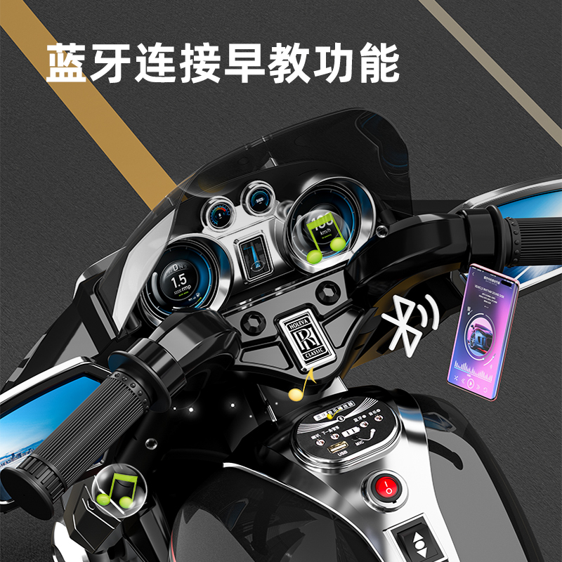 儿童电动车/儿童电动汽车/儿童电动车驾驶/汽车玩具/电动婴儿车产品图