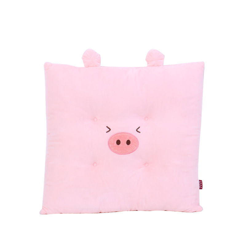 Cartoon cute animal four-hole seat cushion, Kanglewu PP cotton seat cushion for warmth and cotton filling, custom-made pic 8