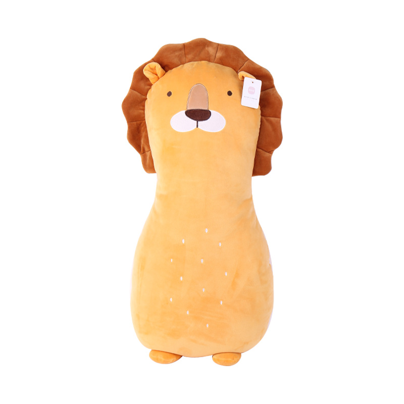 Kanglewu cartoon animal lion stuffed pillow plush toys, elastic super soft PP cotton custom-made Item Picture