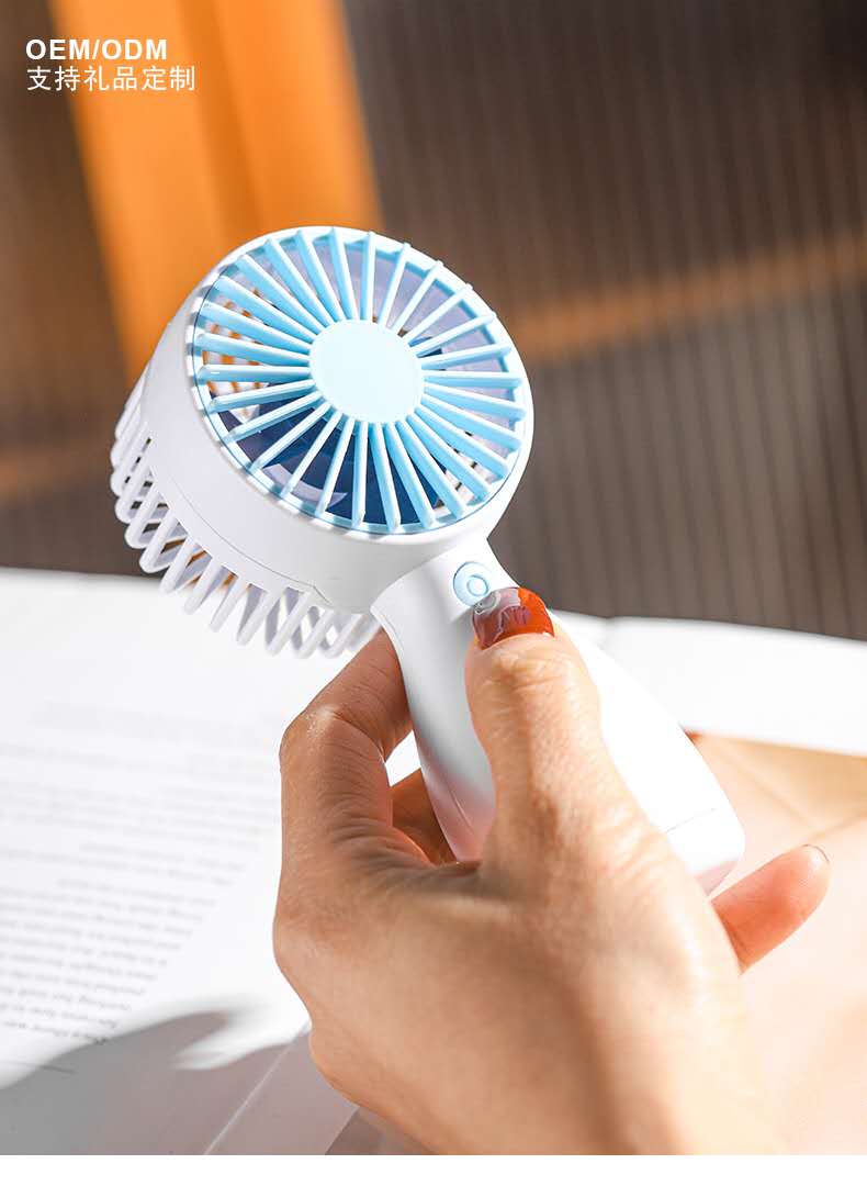 2023新款手持风扇 usb充电小风扇 便携迷你宿舍桌面静音礼品详情图17