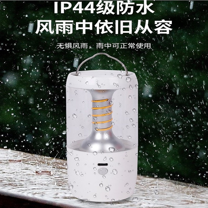 Outdoor LED camping lights, flashlights, portable searchlights, night market street lights, work lights, camp lights, tent lights, atmosphere lights, multi-functional emergency lights, outdoor waterproof camping lights details Picture
