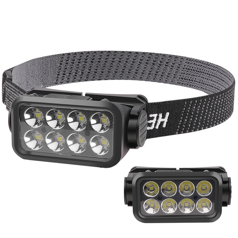 K354USB Charging Smart hand-waving Sensor Headlamp, COB cycling headlamp, Outdoor Camping lamp, miner's lamp, repair headlamp, camping lamp, fishing lamp Item Picture