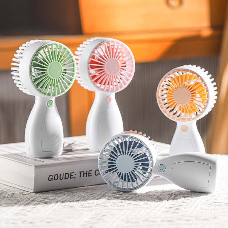 2023新款手持风扇 usb充电小风扇 便携迷你宿舍桌面静音礼品详情图1