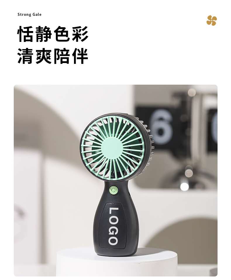 新款迷你手持小风扇 户外便携充电USB小型台式电扇学生桌面风扇详情图14