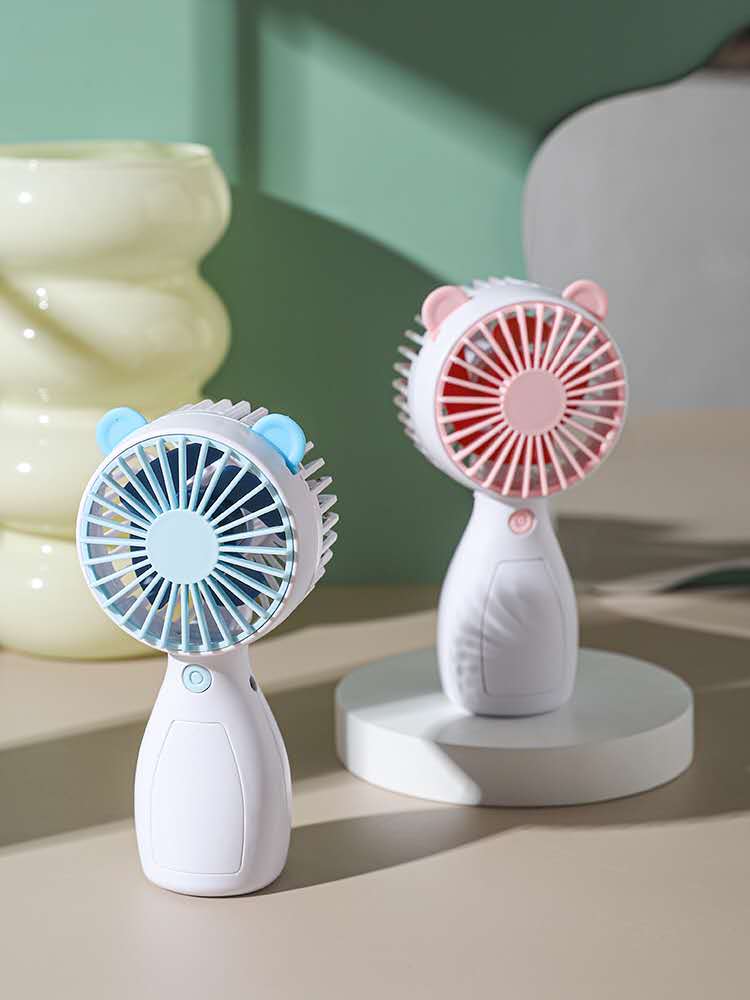 2024新品迷你usb充电水果花朵国潮卡通款便捷式小风扇详情图2