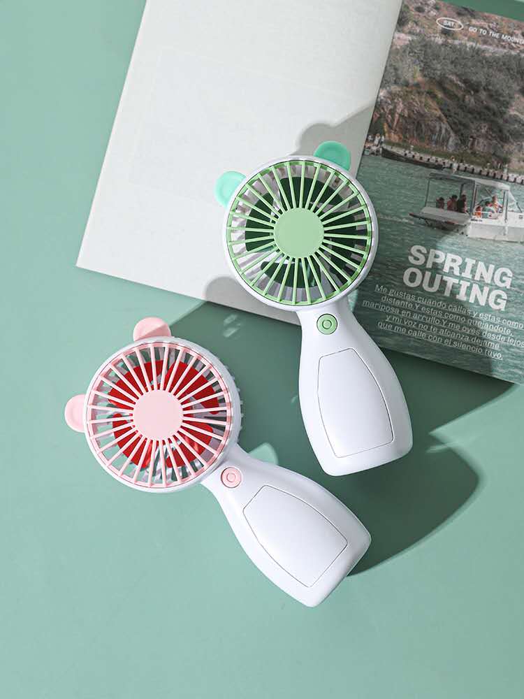 2024新品迷你usb充电水果花朵国潮卡通款便捷式小风扇详情图5