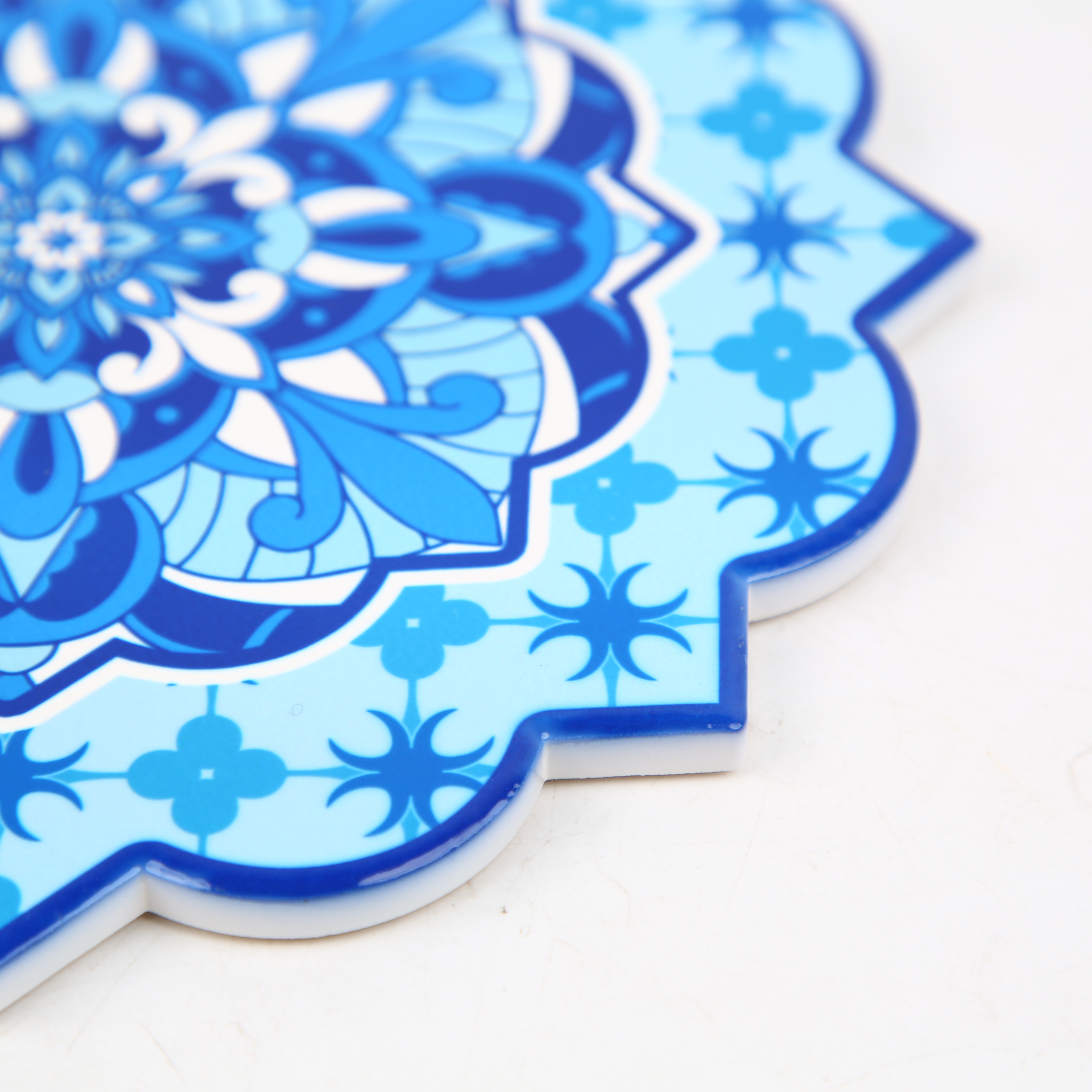 Cross-Border Bamboo Thermal Insulation Printing New Placemat Export Can Be Customized details Picture