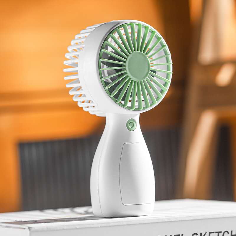2023新款手持风扇 usb充电小风扇 便携迷你宿舍桌面静音礼品产品图