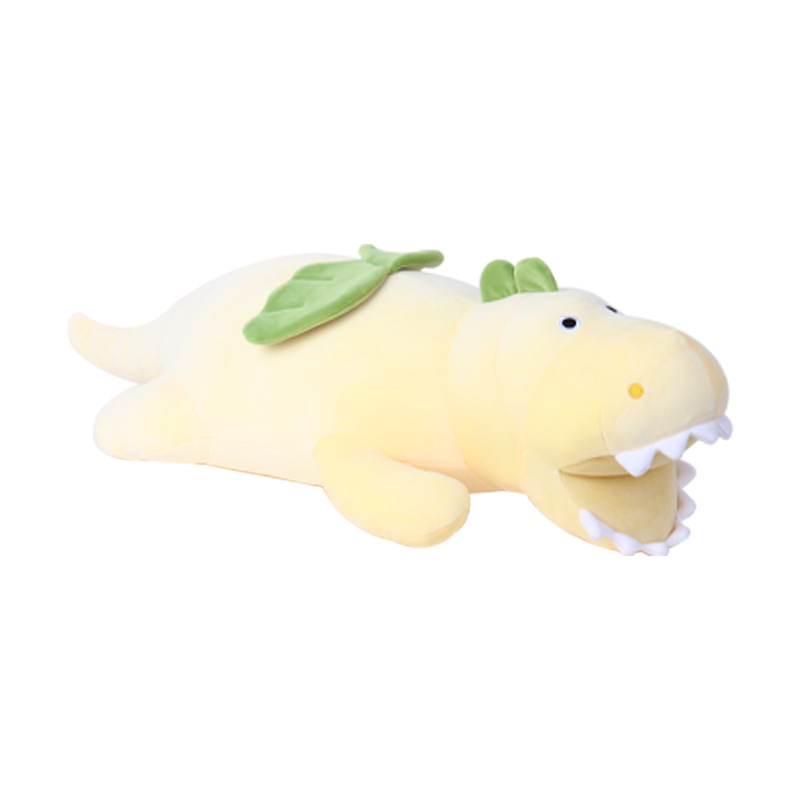 Kanglewu cartoon animal dinosaur throw pillow plush toys, elastic super soft PP cotton custom-made Item Picture