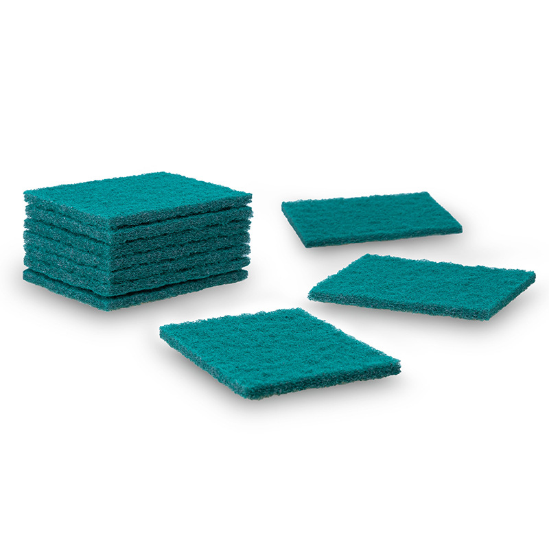 Direct supply from the manufacturer: 7 pieces of acrylic particle scouring pads for rust and dirt removal, washable POTS with sand, diamond sand, needled dishwashing cloths, and mixed color sets Item Picture