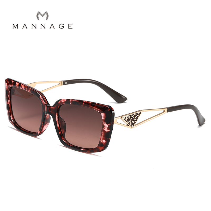Nuevo 2024 gafas de sol mujer premium sense gran cara protección uv cara redonda verano protección solar gafas de sol Specification image