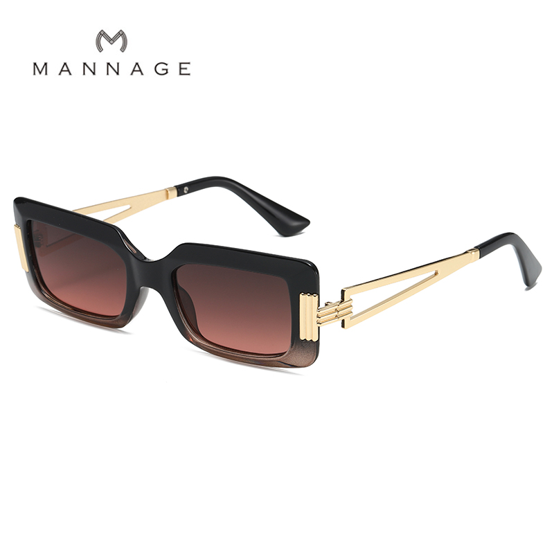 New fashionable sunglasses for women, small square frames, European and American style sunglasses, anti-strong light sunglasses Item Picture