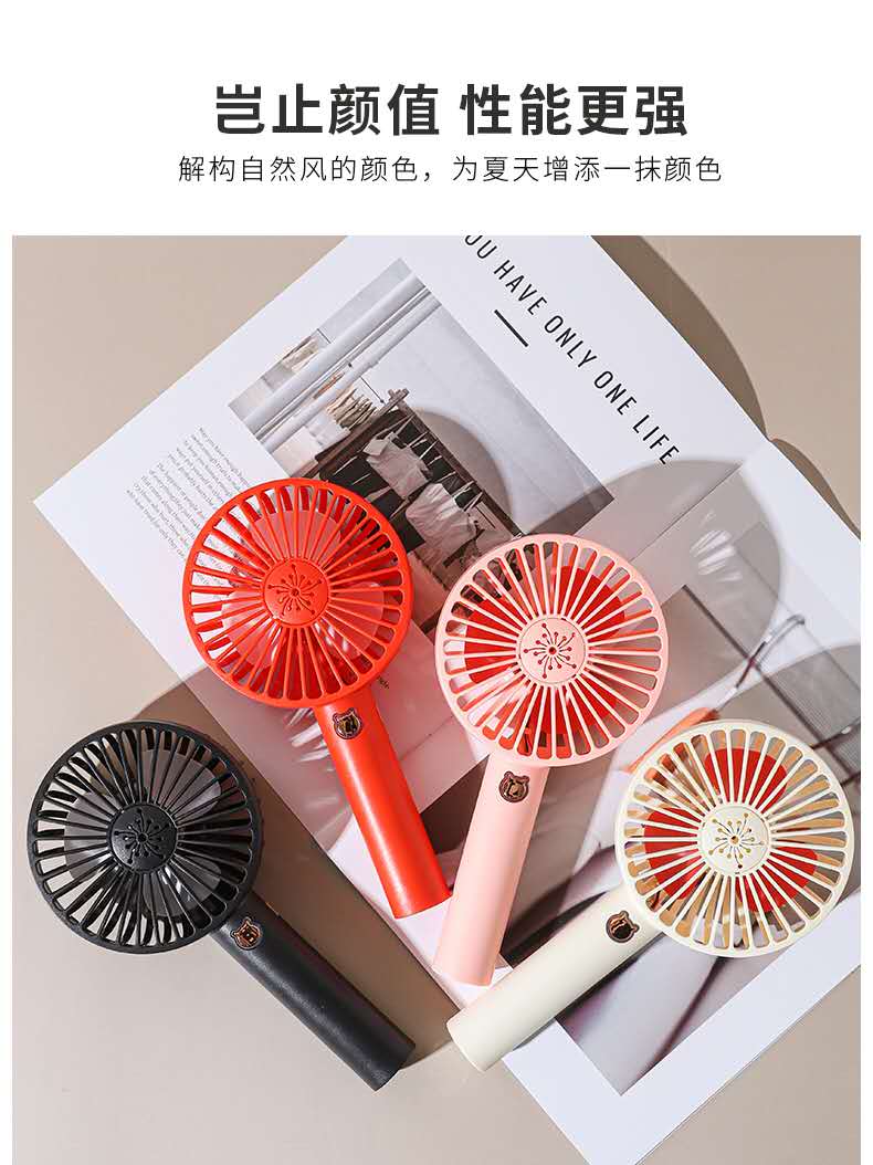 2024新款高端三档锂电香薰大风力便捷式迷你usb充电小风扇详情图16