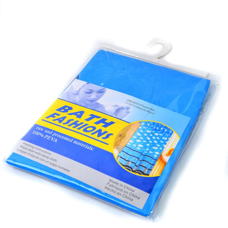 PE thickened PVC bag with 12 hooks, mixed floral pattern thumbnail