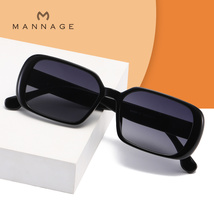 跨境小方框女士太阳眼镜sunglasses欧美矩形男女款太阳镜墨镜