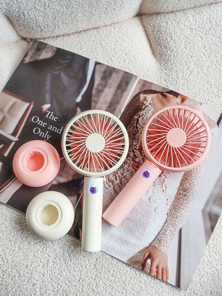 2024新款三档锂电大折叠大风力便捷式迷你usb充电小风扇