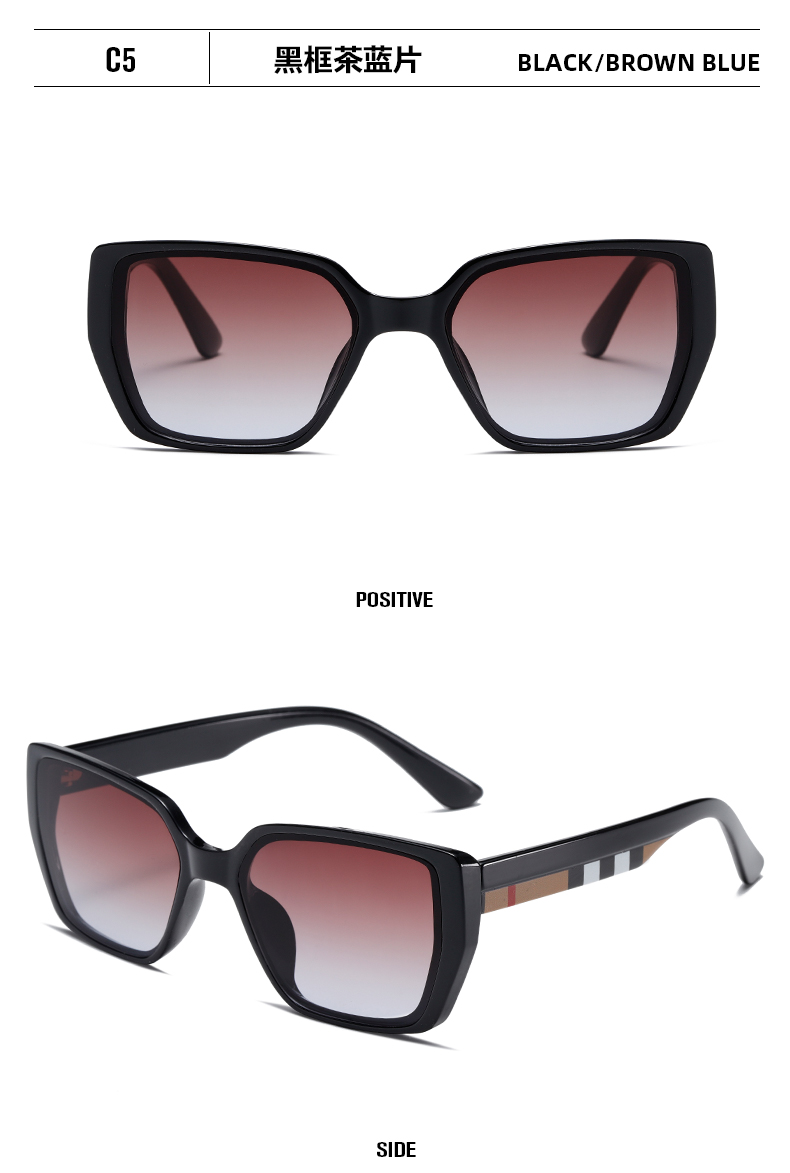 2024 潮流时尚款太阳镜 男女士墨镜日常款穿搭遮阳镜详情13