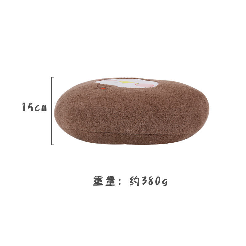 Kanglewu cartoon round animal throw pillows, plush toys, cushions and dolls are custom-made, ordered and customized pic 8