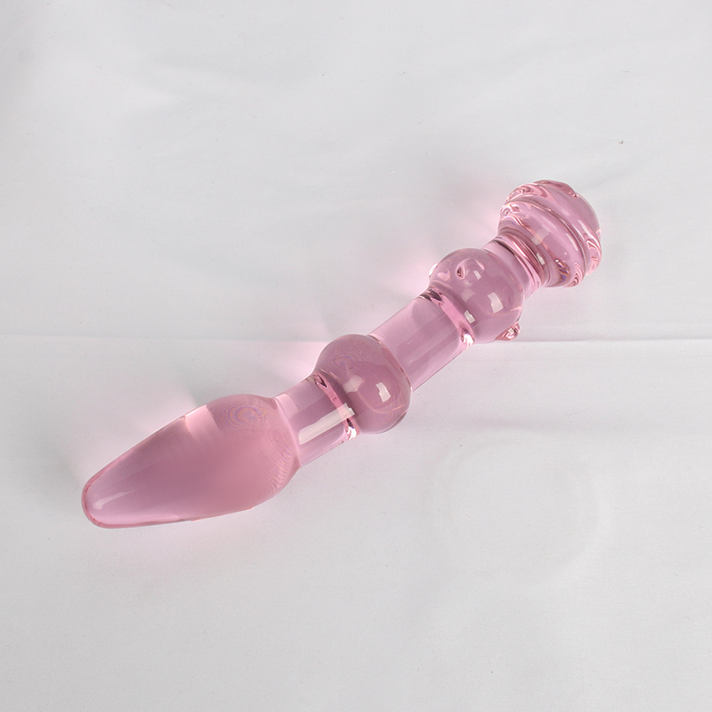 玻璃水晶情趣用品插入式自慰器激情前戏成人性爱玩具肛塞SM玩具