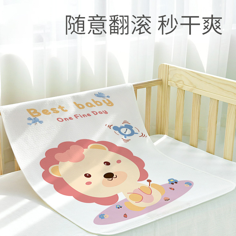 纯棉尿垫宠物护理垫婴儿透气双面隔尿垫隔尿床垫防水可洗儿童详情图1
