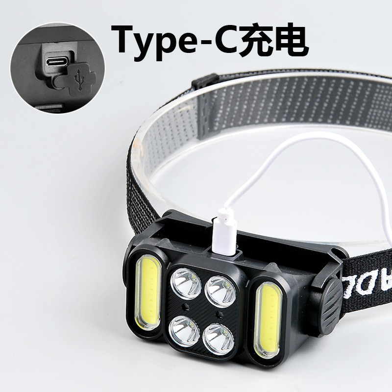 K362USB Charging Smart Wave Sensor Headlamp, COB cycling headlamp, Outdoor Camping lamp, miner's lamp, repair headlamp, camping lamp, Fishing lamp Specification image