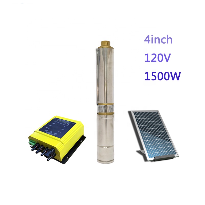 吉鹿4SPC12/80-D120/1500 太阳能潜水泵不锈钢光伏深井抽水泵离心图