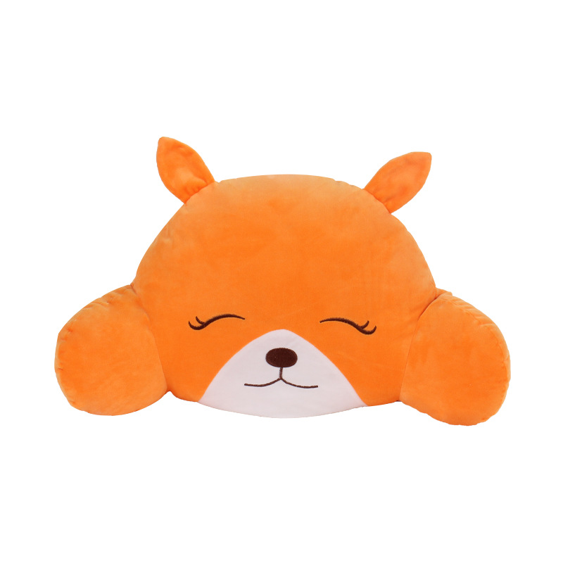 Custom-made sofa backrests on the bed, cartoon animal bed backrests, custom-made cushions, and custom-made cotton-filled cushions from Kanglewu Item Picture