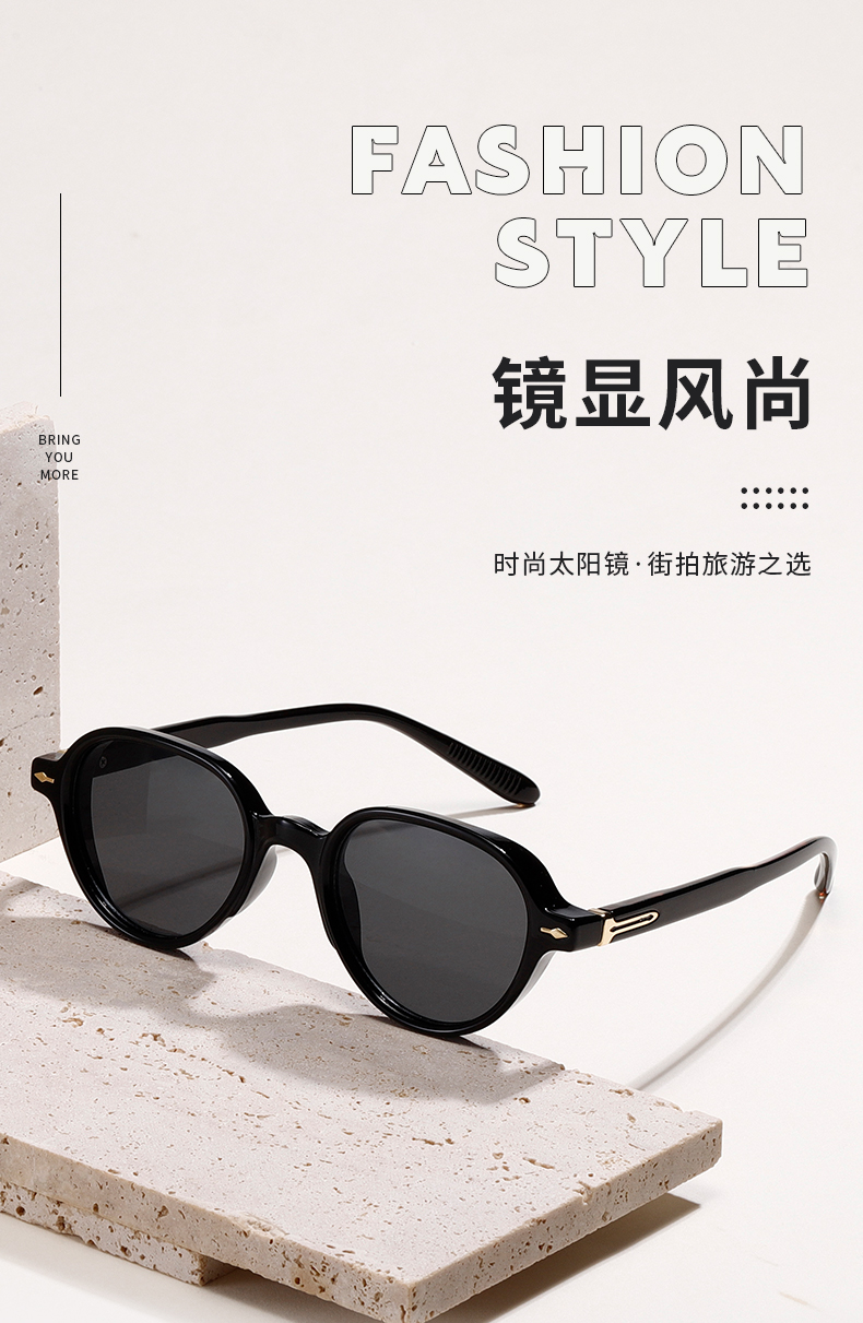 墨镜女士复古小框太阳眼镜墨镜 防紫外线sunglasses详情1