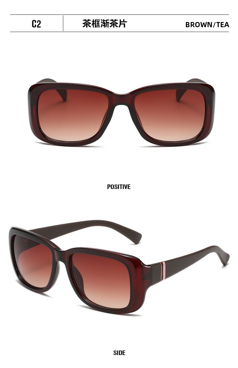 网红街拍太阳镜女时尚潮流日常遮阳眼镜户外出游墨镜详情10