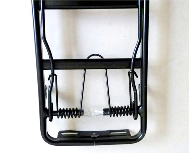 609-1 铝合金V刹货架自行车货架后衣架后货架载物架行李架详情12