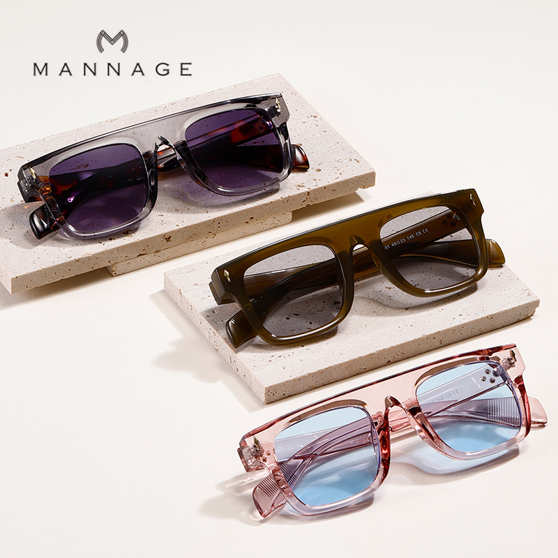 European and American style sunglasses, large-framed transparent glasses, best-selling fashionable and trendy glasses