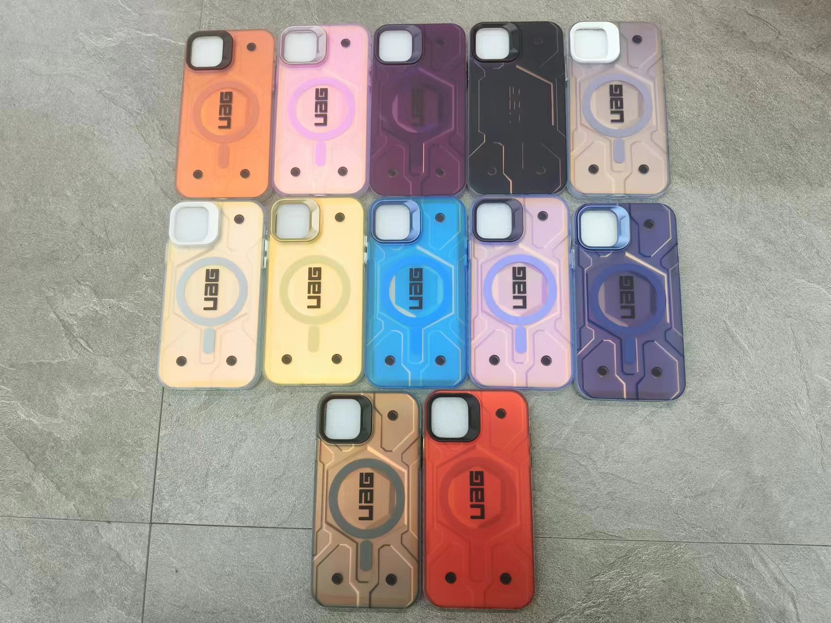 PC frame hardware keys chameleon bottom
