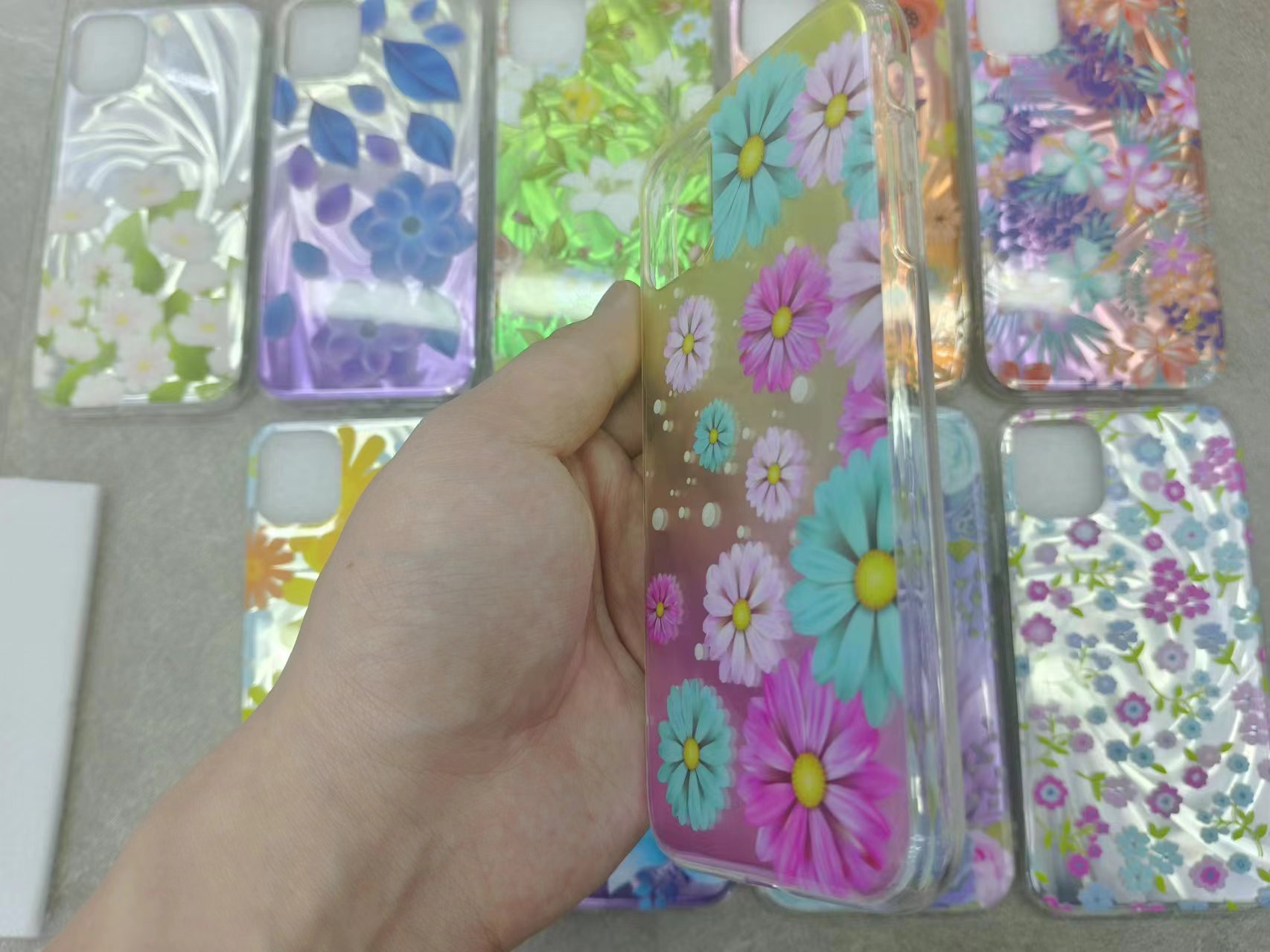 双面IMD花朵印图手机壳详情2