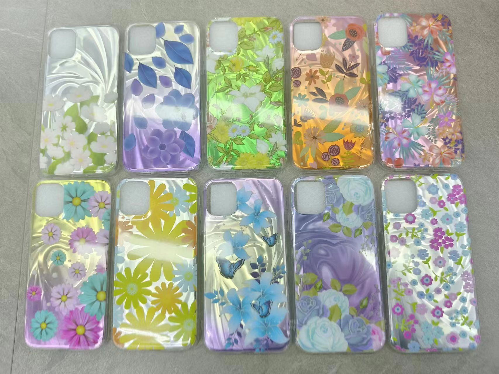 双面IMD花朵印图手机壳