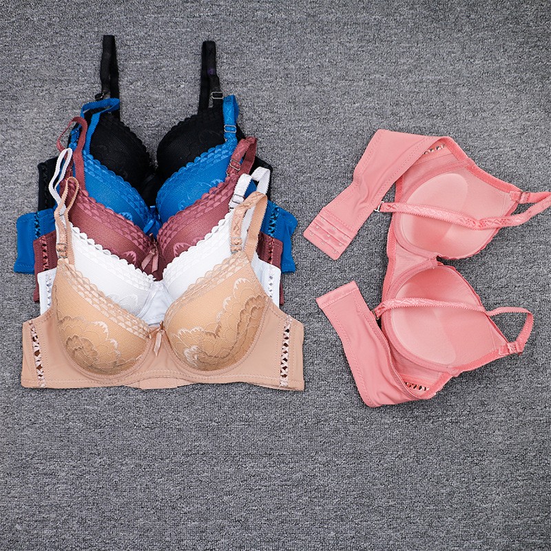 蕾丝性感经典内衣文胸女聚拢舒适胸罩超薄款批发外贸侧收副乳上托