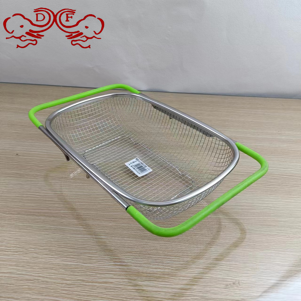 DF99646 telescopic basket, household stainless steel square sink draining basket, fruit and vegetable washing basket, water filter DF TRADINGHOUSE Application Scenario