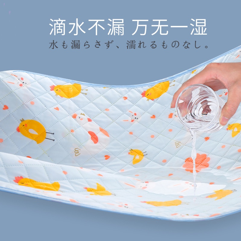 跨境专供婴儿压花防水可洗尿布更换垫宝宝隔尿床垫透气老人护理垫详情图4