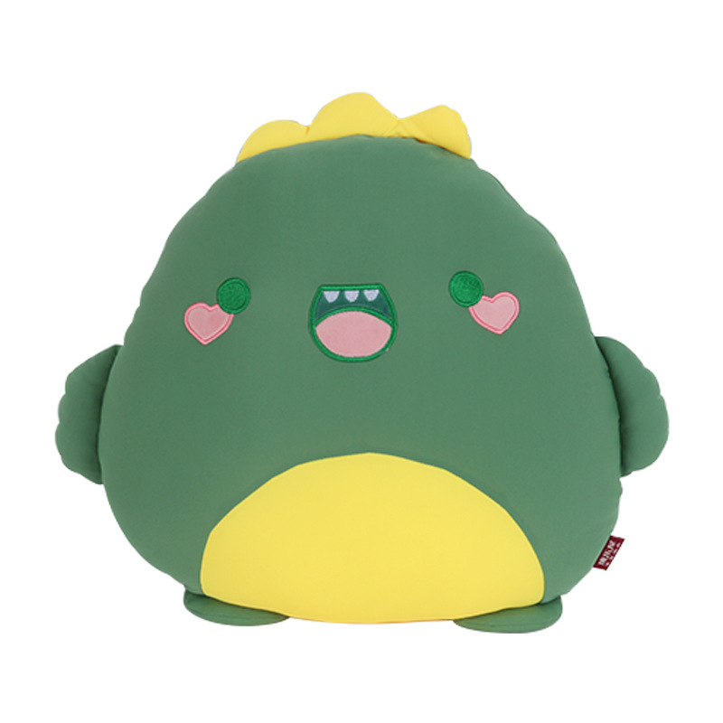 Kanglewu Cold and cute cartoon animal throw pillows, plush toys, and custom-made chicks, pigs, rabbits, and dinosaurs Specification image