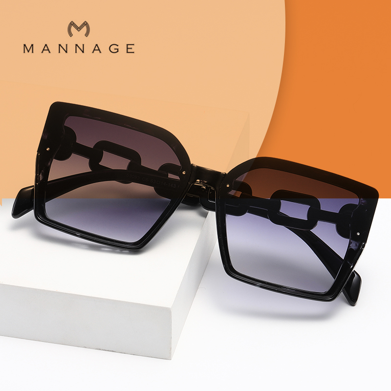 欧美轻奢风简约大气太阳镜男女同款高端复古墨镜潮流ins风时尚眼镜